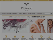 Tablet Screenshot of pletoric.com